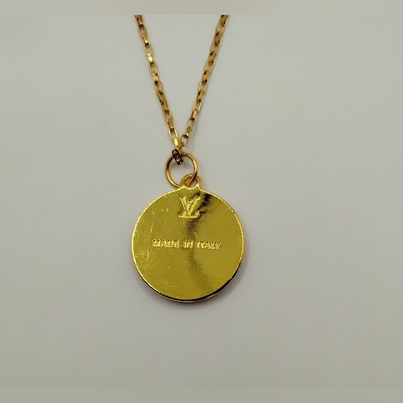 Louis Vuitton Gold &Pink Trunks & Bags AUTHENTIC Stamped On The Charm - Picture 2 of 4